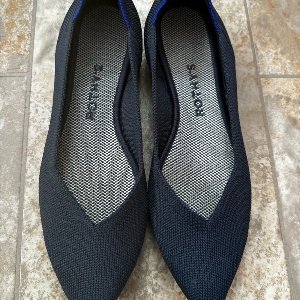 Rothy's Women's Navy Blue Flats